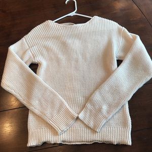 Cream Sweater Size M